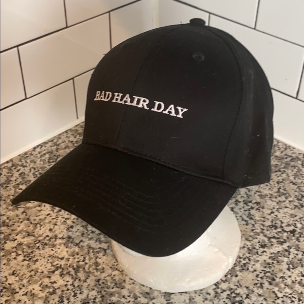 Bad hair day baseball cap NEW